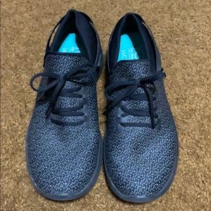 YOU by sketchers size 7.5 black and grey